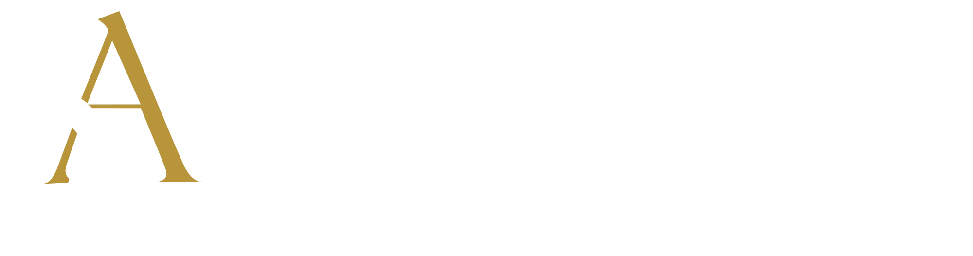 Logo Académie des Métiers horizontal couleur blanc