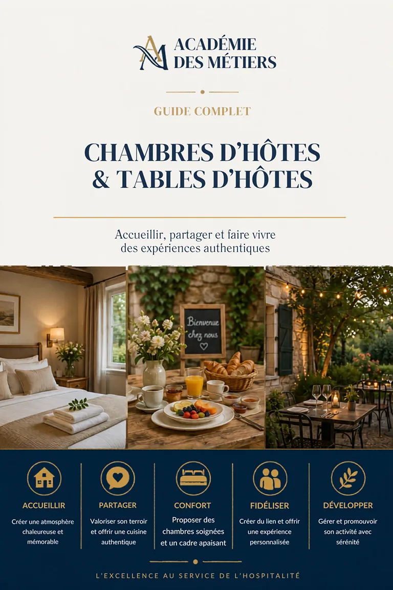 Guide Chambres d’hôtes & Tables d’hôtes - Ouvrir, accueillir et vivre de son activité