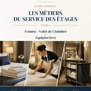 Guide Métiers service des étages : Femme/Valet de Chambre - Équipier(ère) - Tome 1