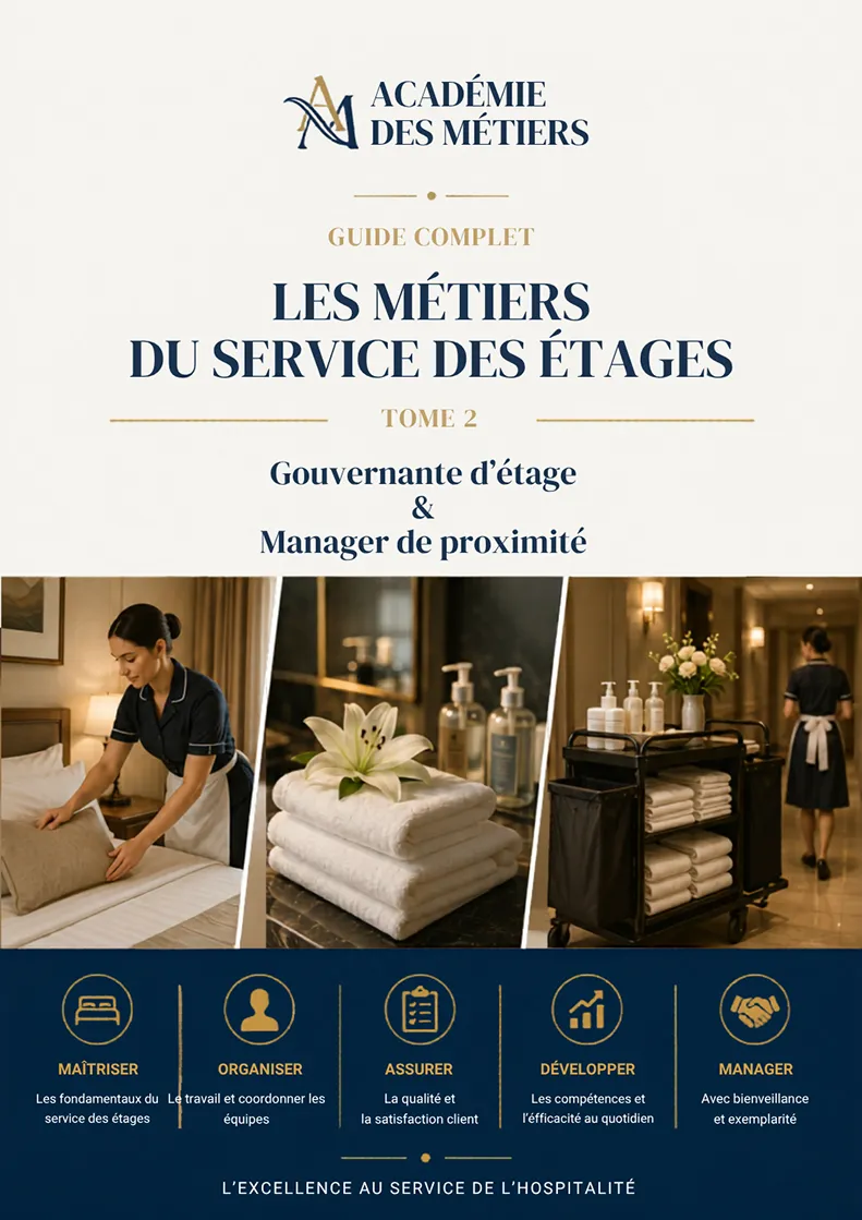 Guide Les Métiers du Service des Étages – Gouvernante d’étage & Manager de proximité - Tome 2